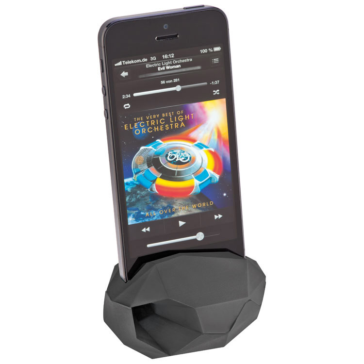 Speakers and mobile phone holder for iPhone